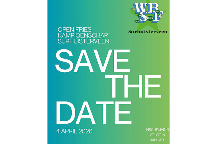 Open Fries Kampioenschap Acro op zaterdag 4 april 2026